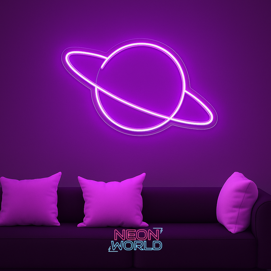 Planet LED Neon Sign