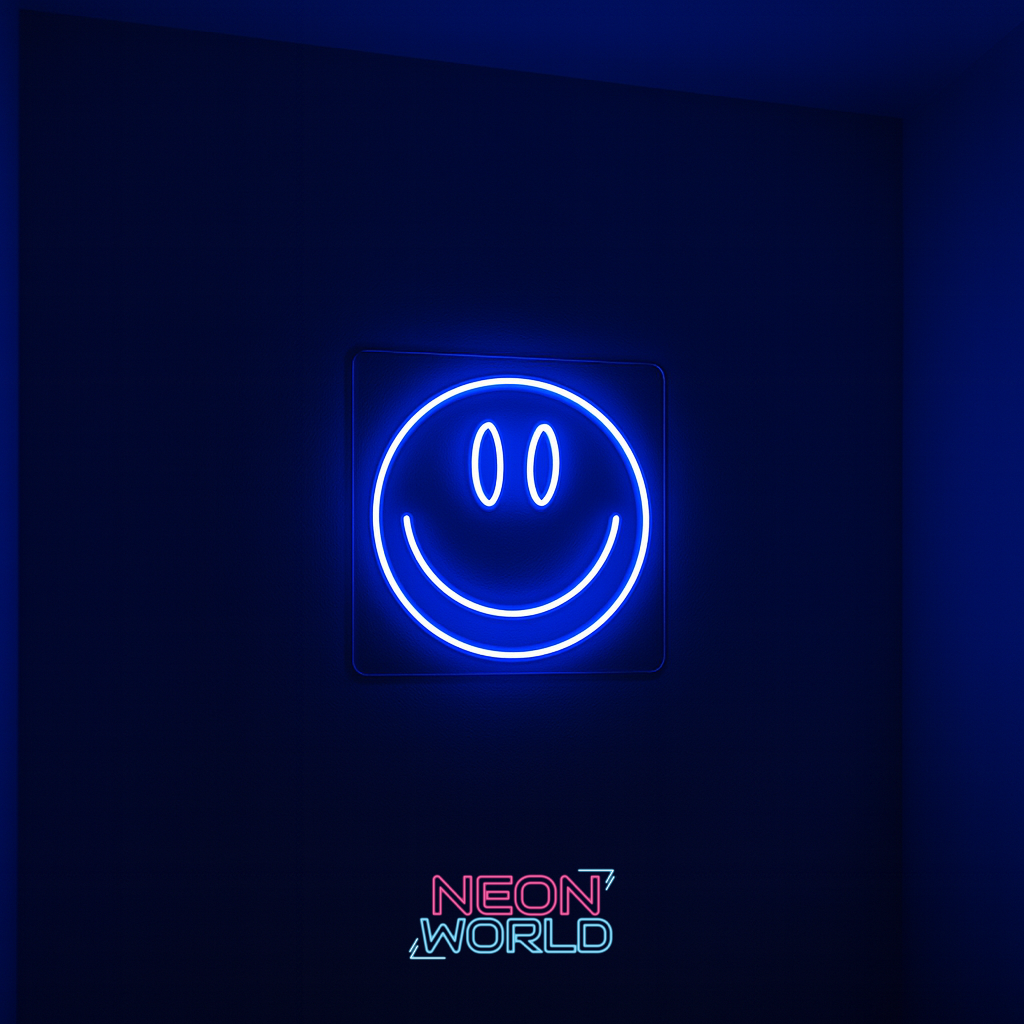 Smile Face Neon LED Sign