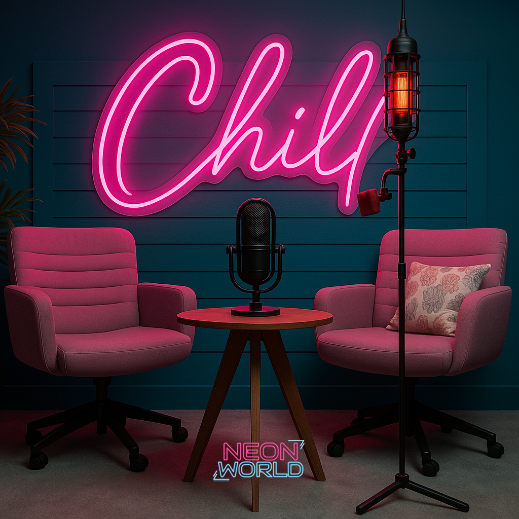 Chill LED Neon Sign