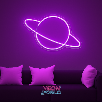 Planet LED Neon Sign