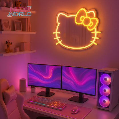 Pokie Neon Selfi Acrylic Mirror