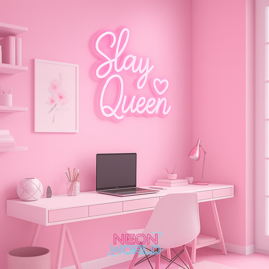 Slay Queen LED Neon Sign