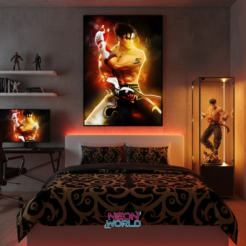 Taken Hero 2 Neon Poster