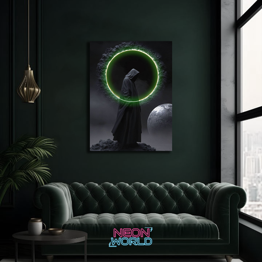 Devil Neon UV Poster