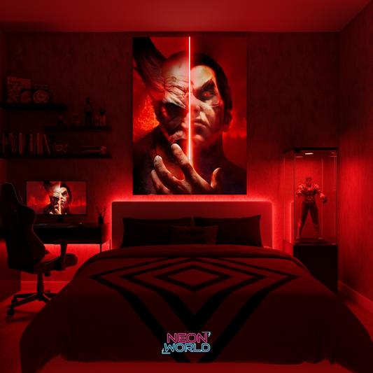 Taken Hero 3 Neon Poster