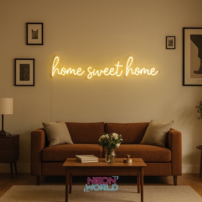 Home Sweet Home LED Neon Sign