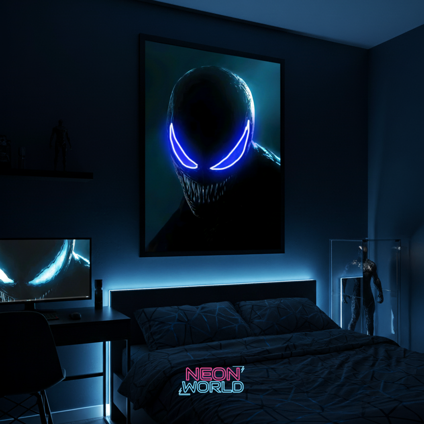 Volvarine Neon Poster