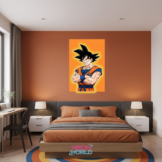 Goku Neon UV Poster