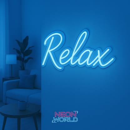Relax LED Neon Sign