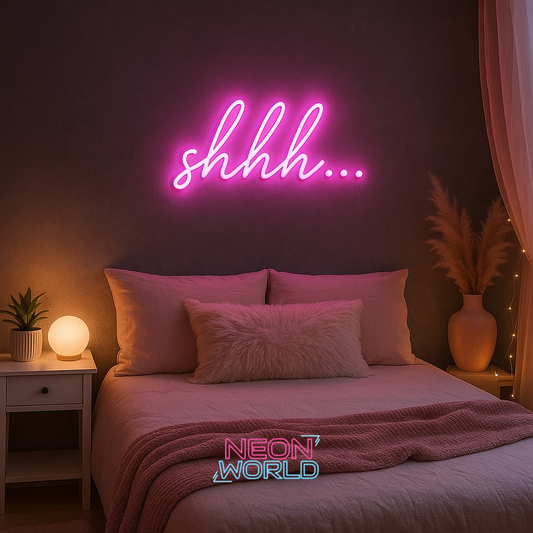 Shhh... LED Neon Sign