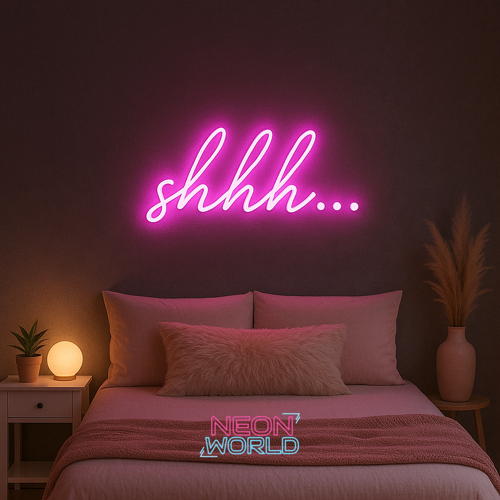 Shhh... LED Neon Sign
