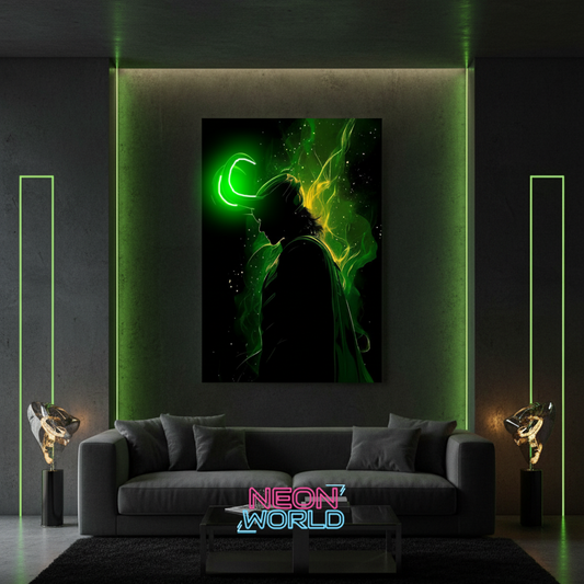 Loki Neon Poster
