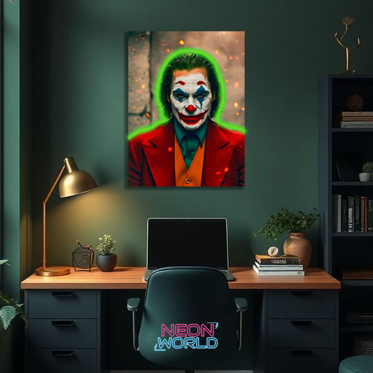 Joker 2 Neon UV Poster