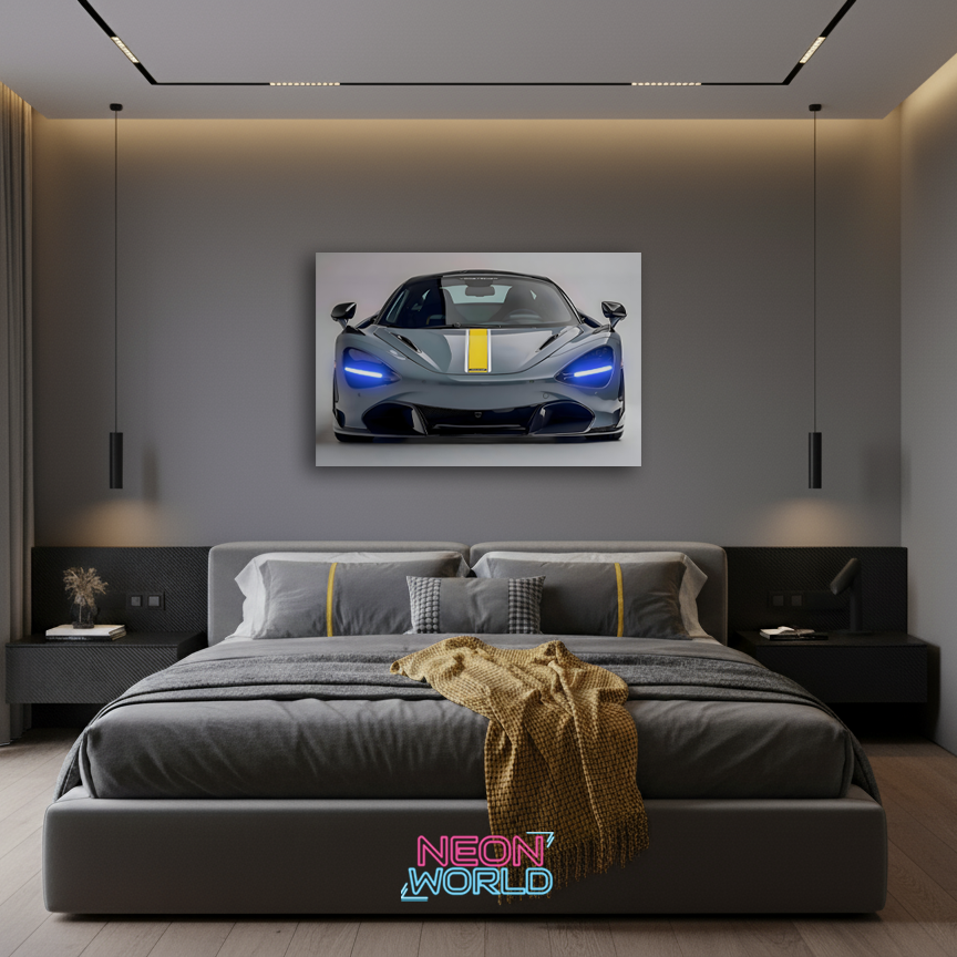 McLaren Neon UV Poster