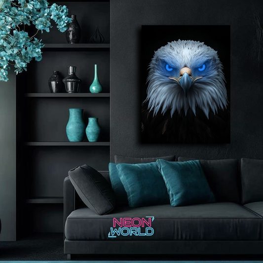 Eagle Neon UV Poster